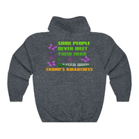 Crohn's Awareness I Raised My Hero Unisex Hooded Sweatshirt - IBD Knick Knacks