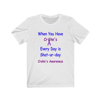 Shat-Ur-Day Unisex Short Sleeve Tee - IBD Knick Knacks