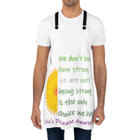 Crohn's Awareness Being Strong Apron - IBD Knick Knacks