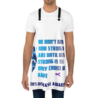 Crohn's Disease Awareness Being Strong Apron - IBD Knick Knacks