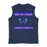 Crohn's Awareness With Pain Men's Sleeveless Performance Tee - IBD Knick Knacks