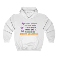 Crohn's Awareness My Hero Raised Me Unisex Hooded Sweatshirt - IBD Knick Knacks