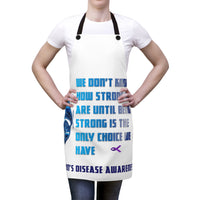 Crohn's Disease Awareness Being Strong Apron - IBD Knick Knacks