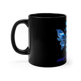 Crohn's Disease Awareness Being Strong Black mug - IBD Knick Knacks