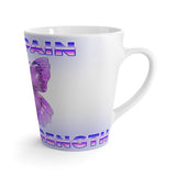 Crohn's Awareness With Pain Comes Strength Latte Mug - IBD Knick Knacks