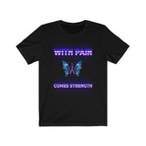 Crohn's Awareness With Pain Unisex Short Sleeve Tee - IBD Knick Knacks