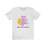 Crohn's Awareness Being Strong Unisex Short Sleeve Tee - IBD Knick Knacks