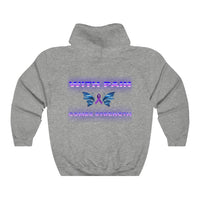 Crohn's Awareness With Pain Unisex Heavy Blend™ Hoodie - IBD Knick Knacks