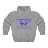 Crohn's Awareness With Pain Unisex Heavy Blend™ Hoodie - IBD Knick Knacks