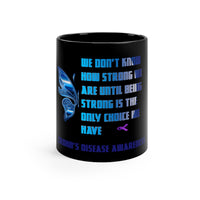 Crohn's Disease Awareness Being Strong Black mug - IBD Knick Knacks