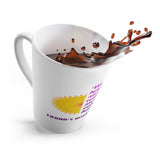 Crohn's Awareness Being Strong Latte Mug - IBD Knick Knacks