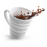 Crohn's Awareness Starfish Latte Mug - IBD Knick Knacks