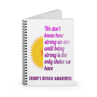 Crohn's Awareness Spiral Notebook - IBD Knick Knacks