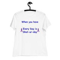 Customizable IBD Awareness Women's Relaxed T-Shirt - IBD Knick Knacks