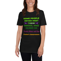 Customizable Crohn's Awareness Short-Sleeve Unisex T-Shirt - IBD Knick Knacks