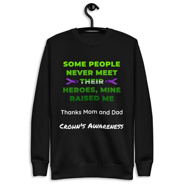 Customizable IBD Awareness Unisex Fleece Pullover - IBD Knick Knacks