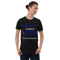 Customizable IBD Awarensss Short-Sleeve Unisex T-Shirt - IBD Knick Knacks