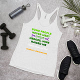 Customizable Chrohn's Awareness Women's Racerback Tank - IBD Knick Knacks