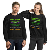 Customizable Crohn's Awareness Unisex Sweatshirt - IBD Knick Knacks