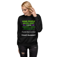 Customizable IBD Awareness Unisex Fleece Pullover - IBD Knick Knacks