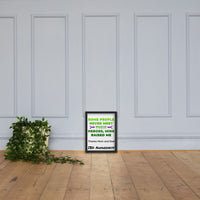 Customizable IBD Awareness Framed poster - IBD Knick Knacks