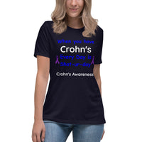 Customizable IBD Awareness Women's Relaxed T-Shirt - IBD Knick Knacks