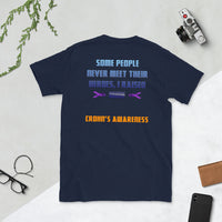 Customizable Crohn's Awareness Short-Sleeve Unisex T-Shirt - IBD Knick Knacks