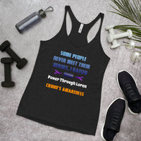 Customizable IBD Awareness Women's Racerback Tank - IBD Knick Knacks