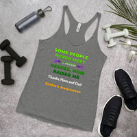 Customizable Chrohn's Awareness Women's Racerback Tank - IBD Knick Knacks