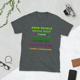 Customizable Crohn's Awareness Short-Sleeve Unisex T-Shirt - IBD Knick Knacks