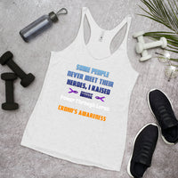 Customizable IBD Awareness Women's Racerback Tank - IBD Knick Knacks